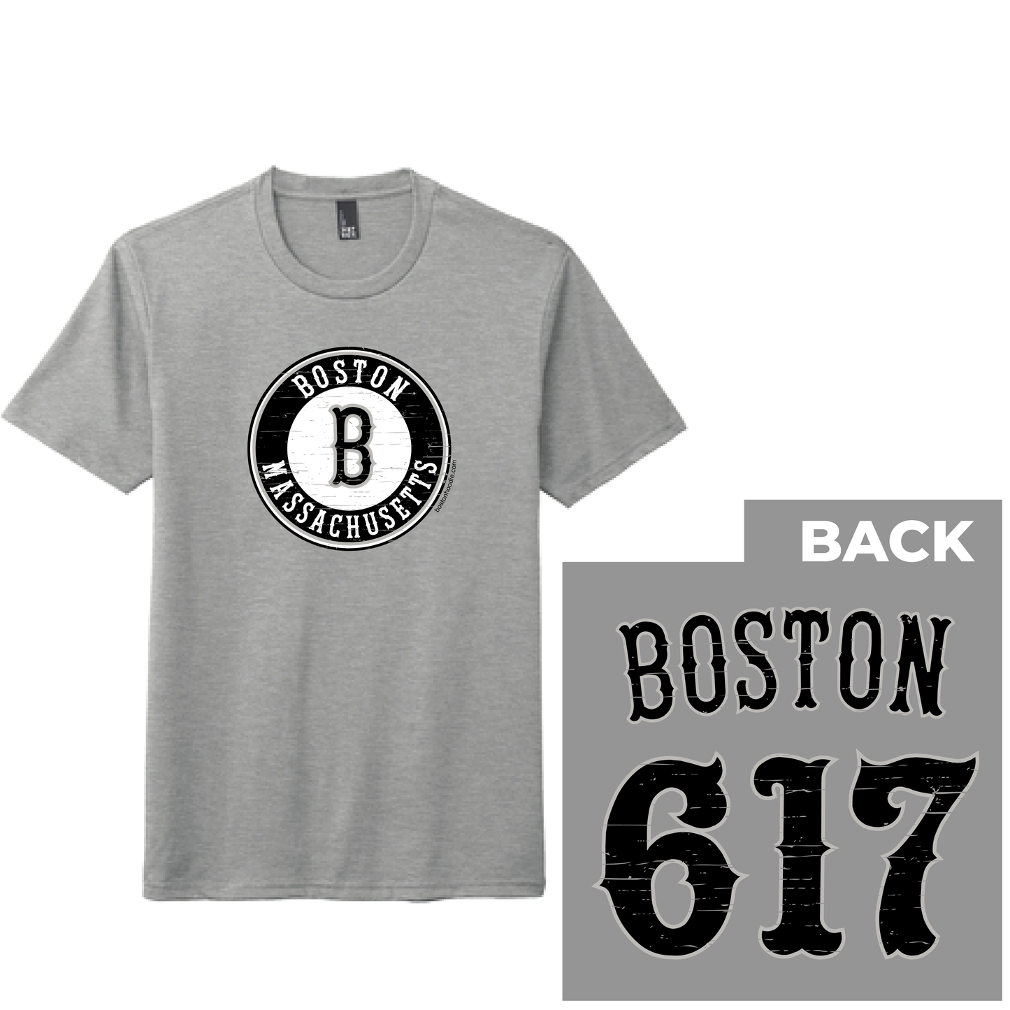 Boston 617 Tee My City Gear