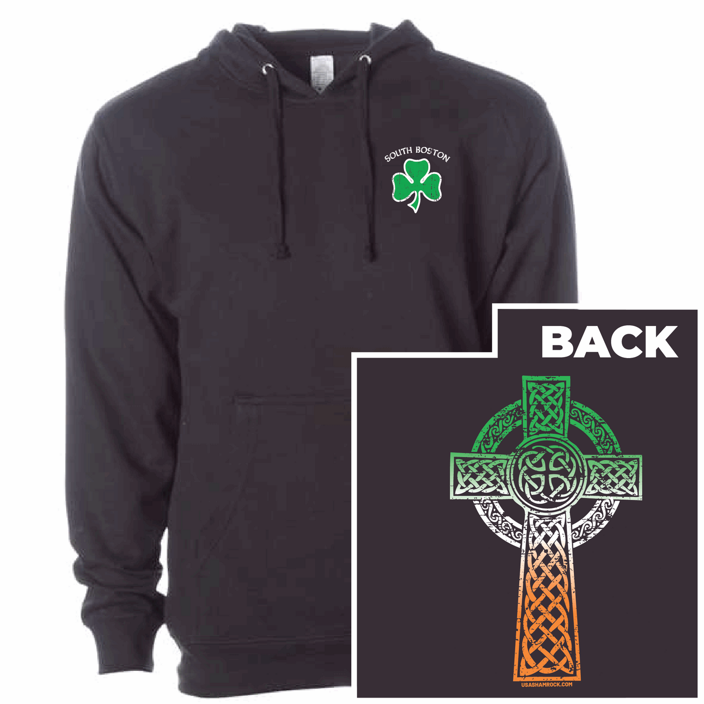 South Boston Tri Cross Hoodie My City Gear